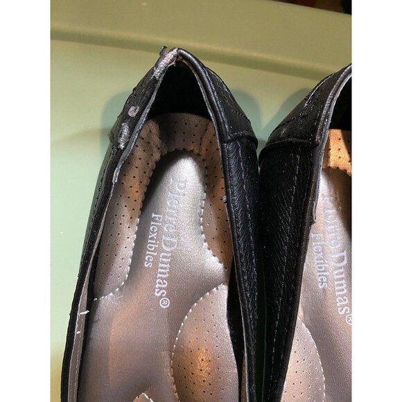 Pierre Dumas Flexibles Memory Foam Black 8.5  Flat Shoes NIB high end lo… - Picture 2 of 8